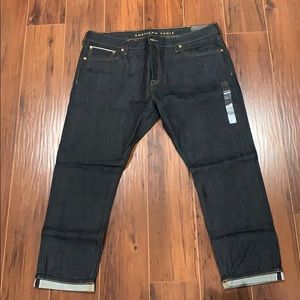 Men’s Cuffed “vintage style” skinny jeans